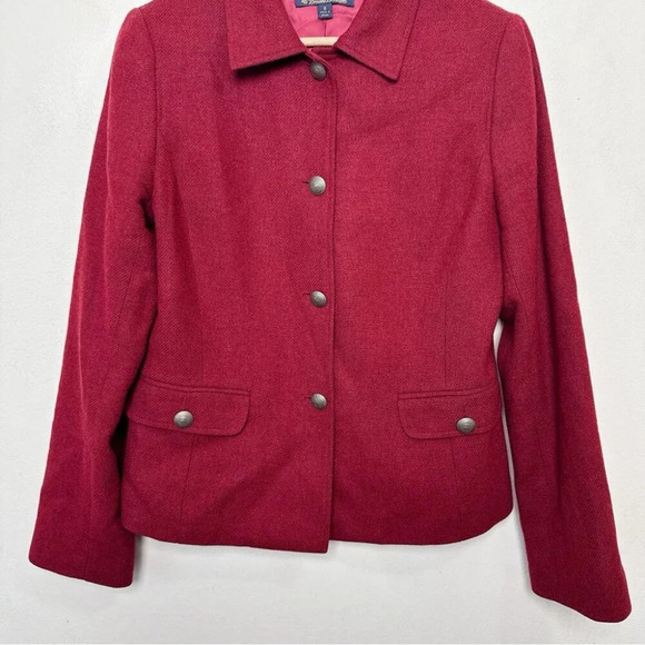 Brooks Brothers 8 Lambs Wool Riding Jacket Blazer Work Wear Jacket - Picture 7 of 15